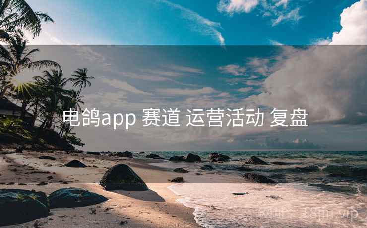 电鸽app 赛道 运营活动 复盘
