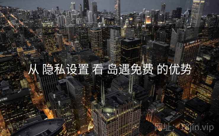 从 隐私设置 看 岛遇免费 的优势
